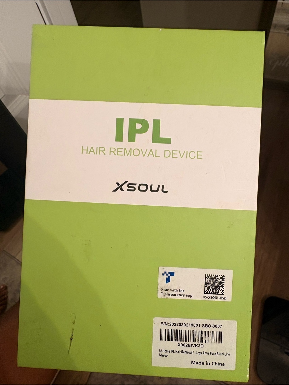 XSoul IPL Hair Removal Device
